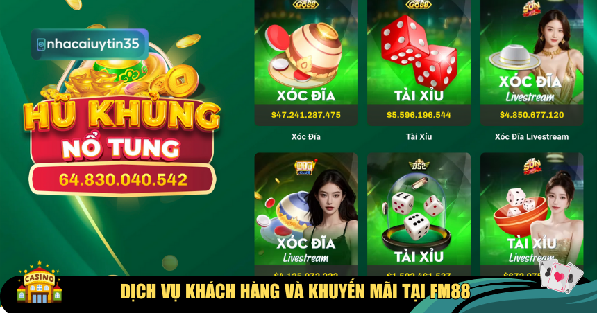 Dịch vụ khách hàng và khuyến mãi tại FM88