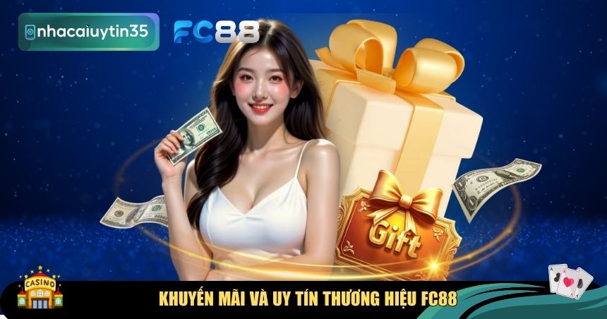 Khuyến mãi và uy tín thương hiệu FC88