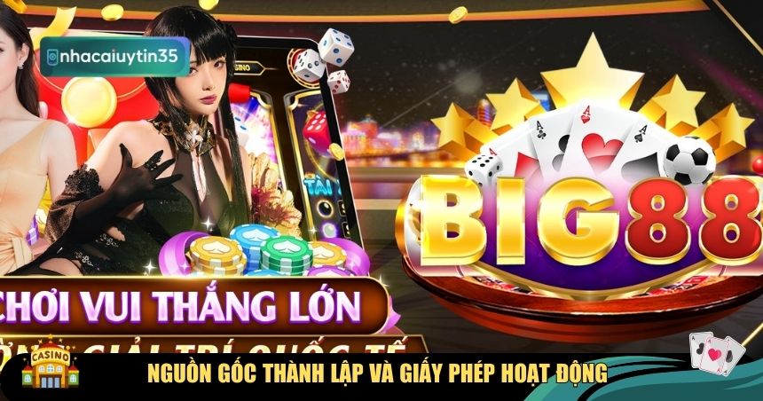 Nguồn gốc thành lập và giấy phép hoạt động